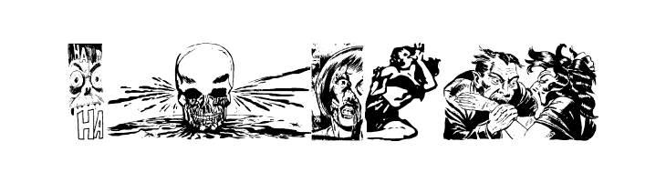 Horror Dingbats  Free Fonts Download