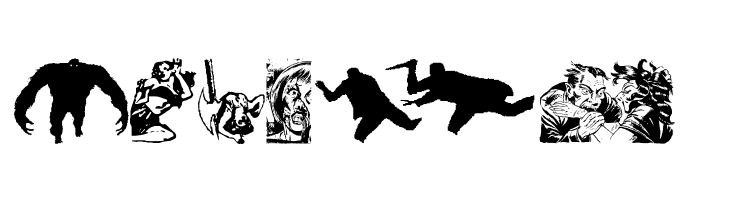 Horror Dingbats  Free Fonts Download