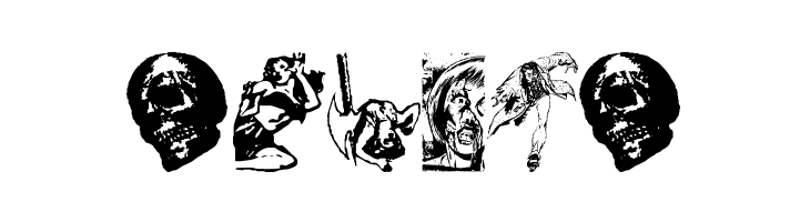 Horror Dingbats  Free Fonts Download
