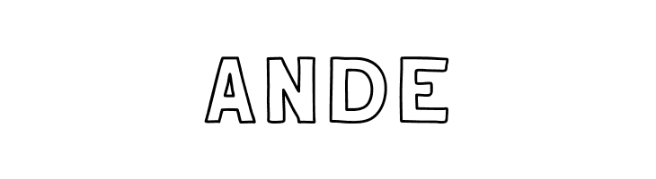 Anthology Outline DEMO  Free Fonts Download