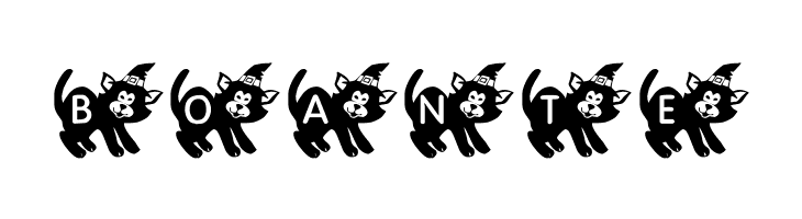 KR Halloween Kitten  Free Fonts Download