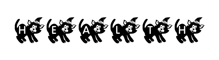 KR Halloween Kitten  Free Fonts Download