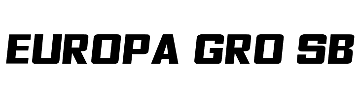 Fyodor Bold Expanded Oblique  Free Fonts Download