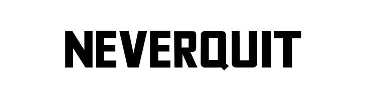 NEVERQUIT Fyodor Bold Font