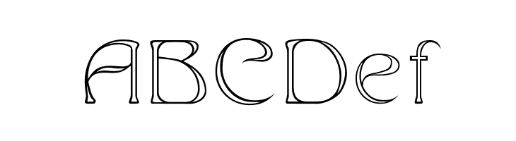 EddaOutline  Free Fonts Download