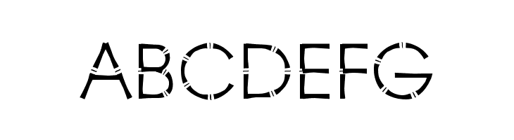 Bamboo Gothic Book  Free Fonts Download