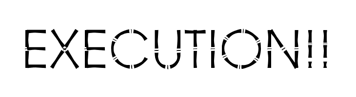 Bamboo Gothic Book  Free Fonts Download