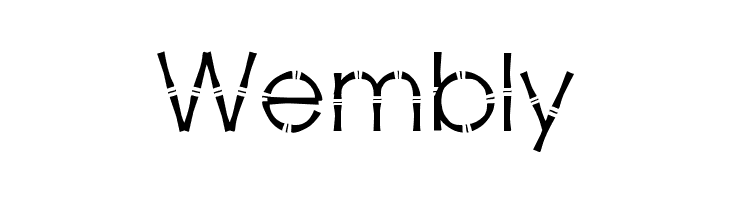 Bamboo Gothic Book  Free Fonts Download