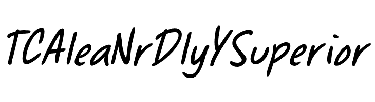 ChewedPenBB-Italic  Free Fonts Download