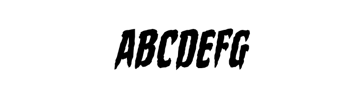 Stake Through the Heart BB Italic  Free Fonts Download