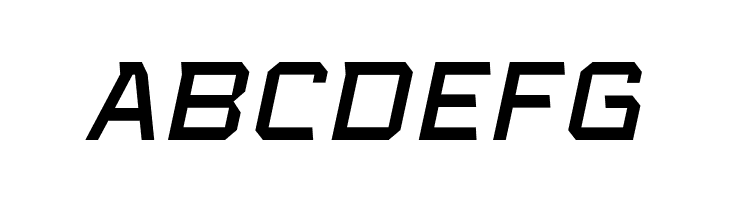 VoiceActivatedCapsBB-Italic  Free Fonts Download