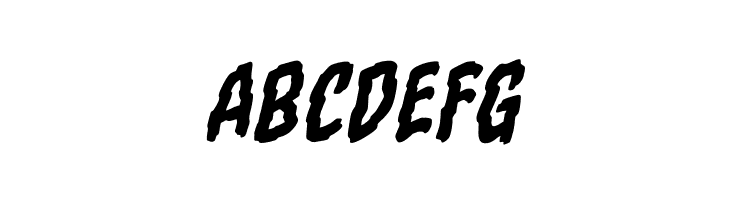 Torn Asunder BB Italic  Free Fonts Download