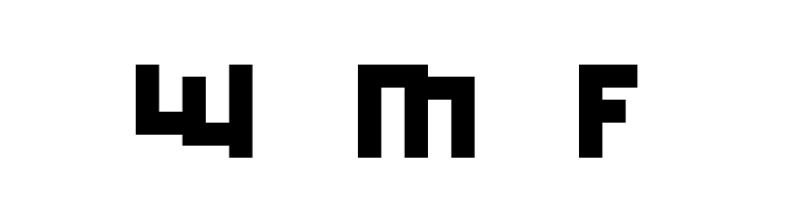 Bulky Pixels  Free Fonts Download