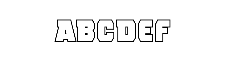 Rogue Hero Outline  Free Fonts Download