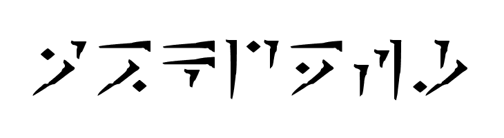 Dragon Alphabet [Thuum]  Free Fonts Download