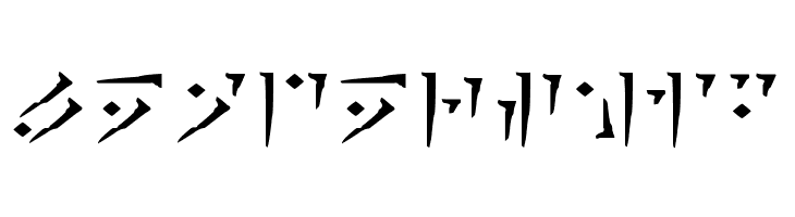 Dragon Alphabet [Thuum]  Free Fonts Download