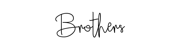 Broetown Signature  Free Fonts Download