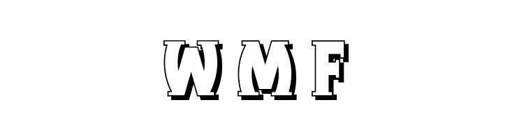 GramophoneShadedNF  Free Fonts Download