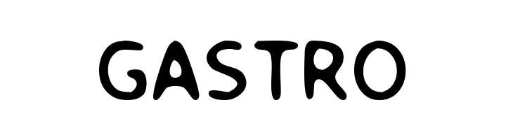 GASTRO Sir Smoothy Font
