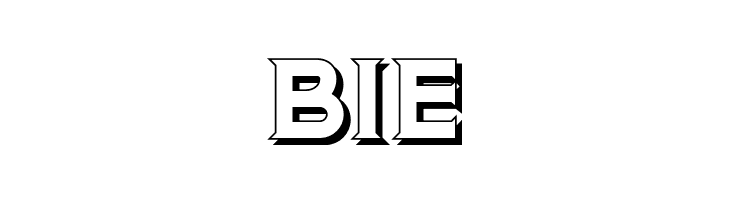 BrownwoodNFShadow  Free Fonts Download