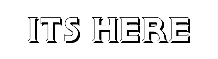 BrownwoodNFShadow  Free Fonts Download