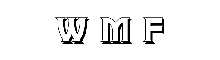 BrownwoodNFShadow  Free Fonts Download