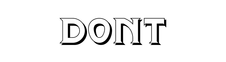 BrownwoodNFShadow  Free Fonts Download