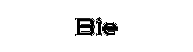 ChromeYellowInlineNF  Free Fonts Download