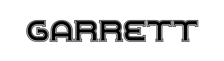 ChromeYellowInlineNF  Free Fonts Download