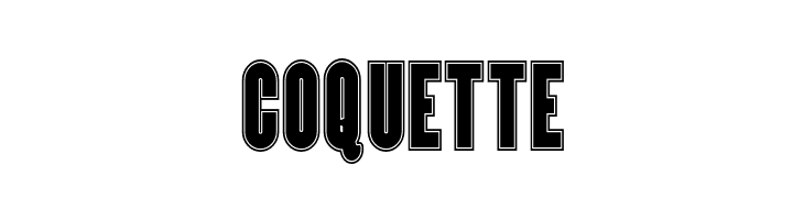 CopperCanyonInlineWBW  Free Fonts Download