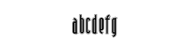 AndironOutlineNF  Free Fonts Download