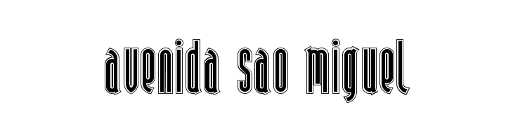 AndironOutlineNF  Free Fonts Download