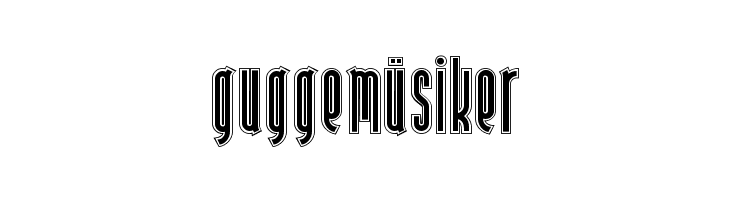 AndironOutlineNF  Free Fonts Download