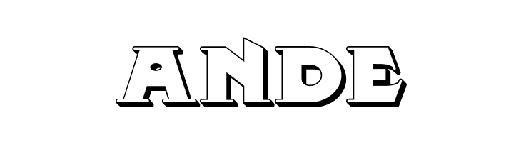 MidlandRailShadowNF  Free Fonts Download