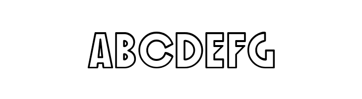 SF Speakeasy Outline  Free Fonts Download