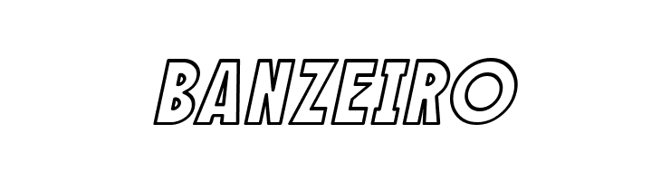 SF Speakeasy Outline Oblique  Free Fonts Download