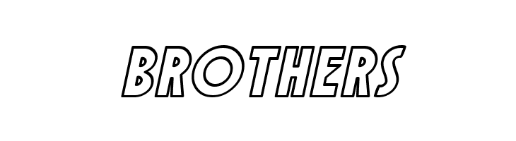 SF Speakeasy Outline Oblique  Free Fonts Download