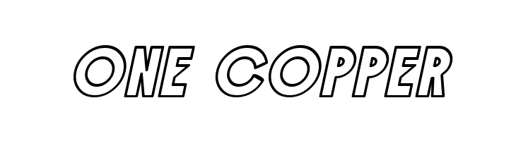 SF Speakeasy Outline Oblique  Free Fonts Download