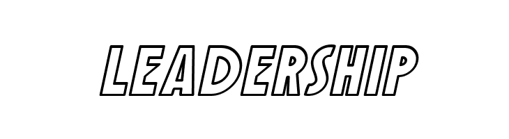 SF Speakeasy Outline Oblique  Free Fonts Download