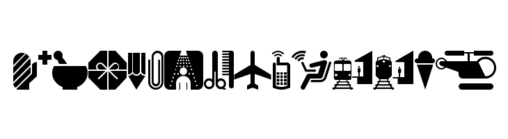 GlyphyxOneNF  Free Fonts Download