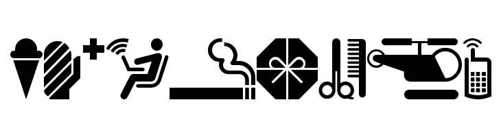 GlyphyxOneNF  Free Fonts Download