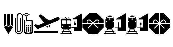 GlyphyxOneNF  Free Fonts Download