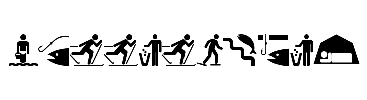 GlyphyxTwoNF  Free Fonts Download