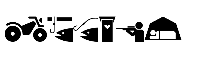 GlyphyxTwoNF  Free Fonts Download