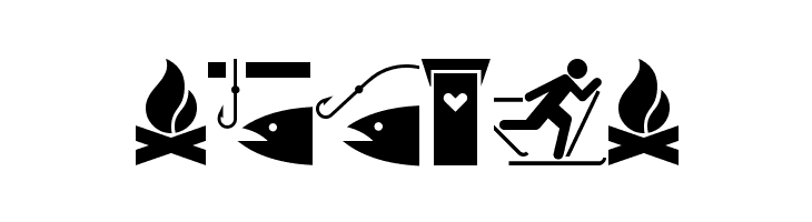 GlyphyxTwoNF  Free Fonts Download
