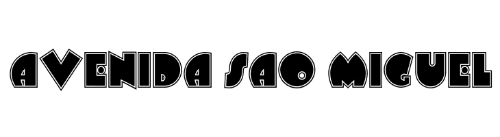 ArbuckleInlineNF  Free Fonts Download