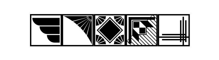 DecoBordersNF  Free Fonts Download