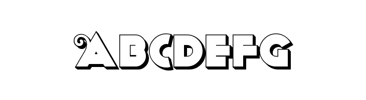 AnagramNFShadow  Free Fonts Download