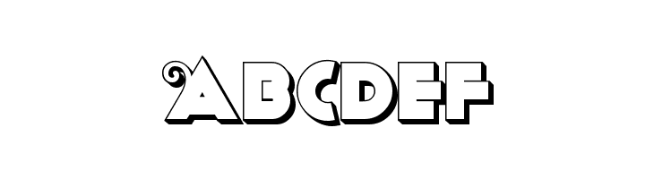 AnagramNFShadow  Free Fonts Download