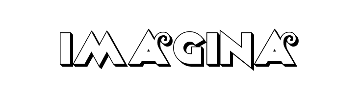 AnagramNFShadow  Free Fonts Download